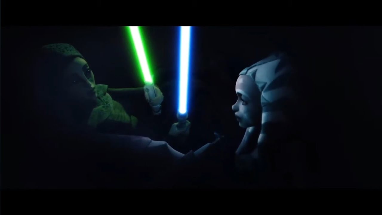 Star Wars The Clone Wars - Anakin rettet Ahsoka & Barriss