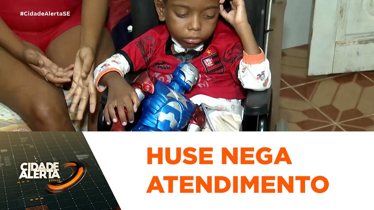 Mãe de criança de 3 anos que tem 4 acessos no corpo afirma que hospital está negando atendimento