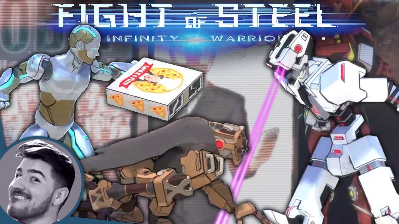Fulgore Looks Kinda Different... | Sajam Tries Fight of Steel (Custom Robot Fighting Game)