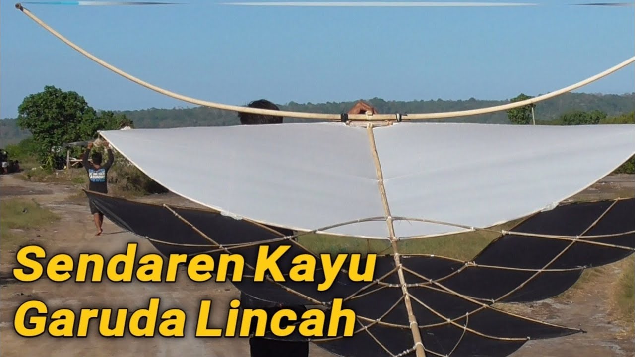 Layangan Garuda Lincah Sendaren Kayu - Gesit Gak Ada Obat