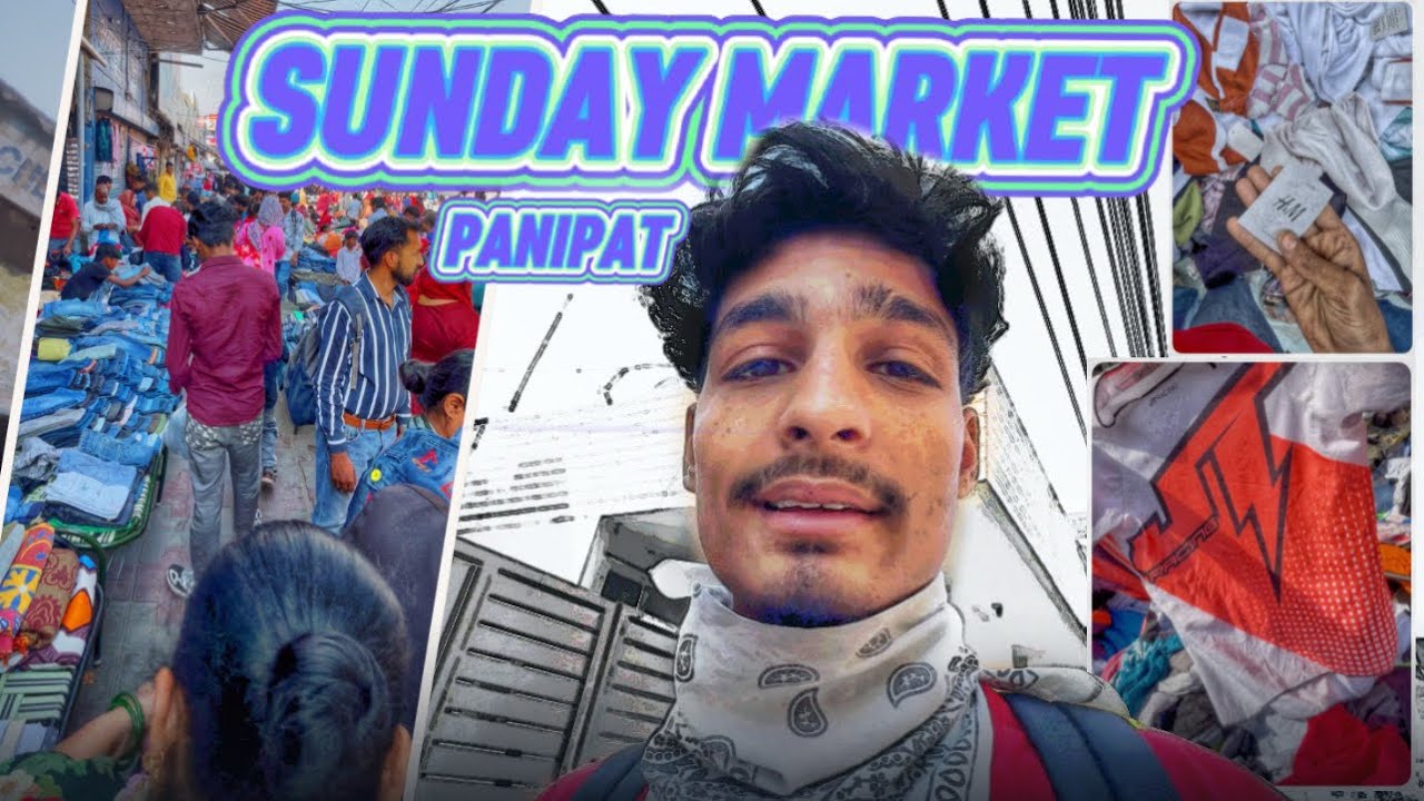 Panipat Sunday market 😳 / vintage clothes starting rs 49 / comment for proper location 🗺️