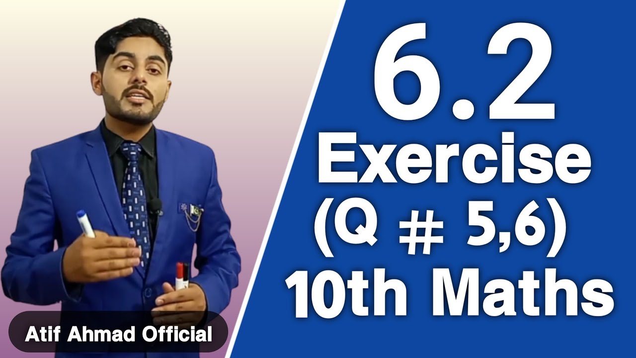 Exercise 6.2 class 10 question 6 and 5 | Ex 6.2 class 10 question 6 and 5 | 10th class math