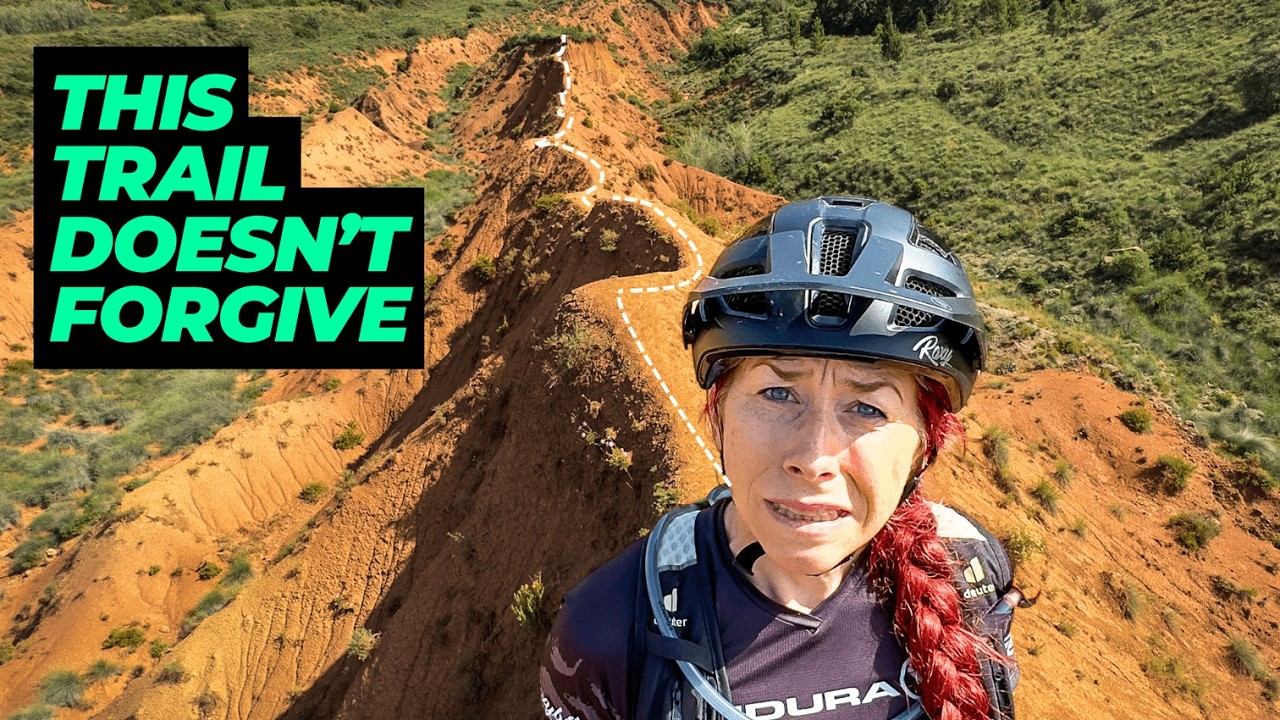 🐲 How To Ride This Insane, Exposed Ridge (WITH NO FEAR): Dragon Khan Trail, Tremp, Spain