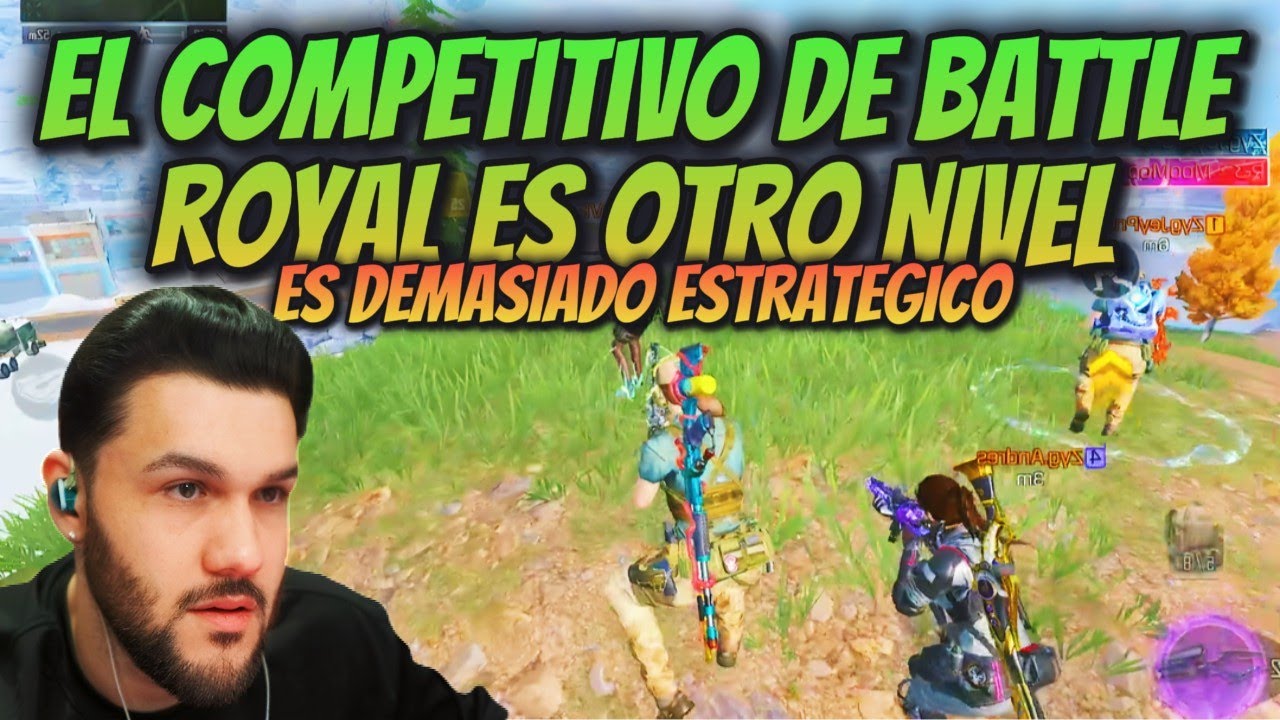 EL COMPETITIVO DE BATTLE ROYAL ES OTRO NIVEL - CALL OF DUTY MOBILE