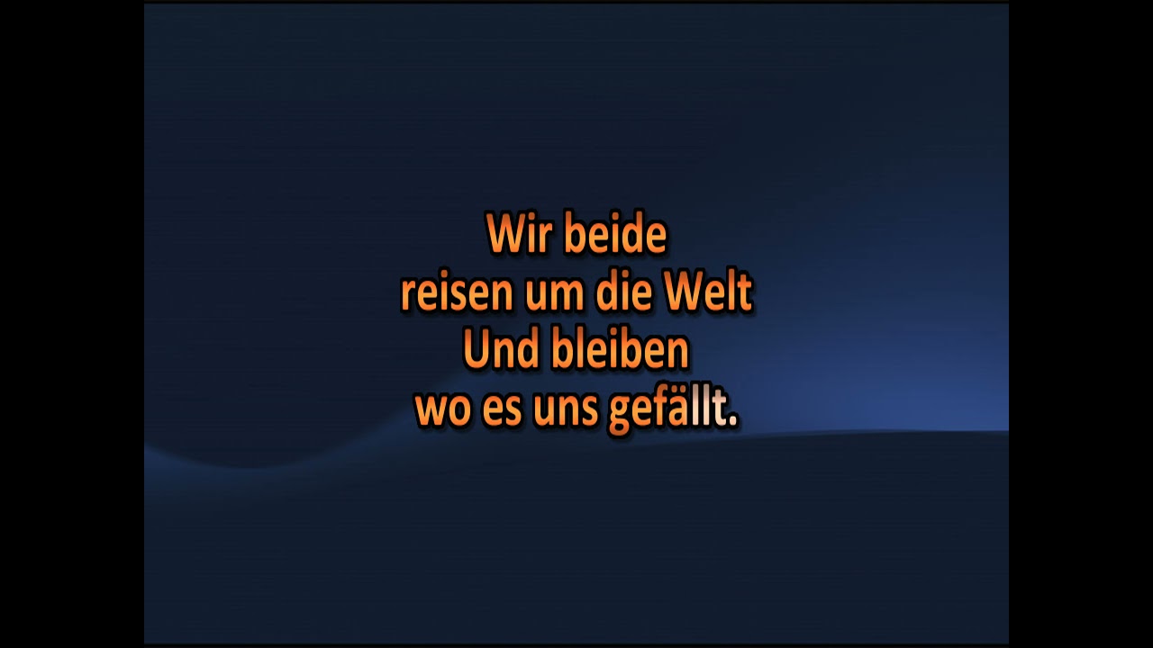 Es geht mir gut merci Cherie  - Mireille Mathieu - Karaoke (CD+G)