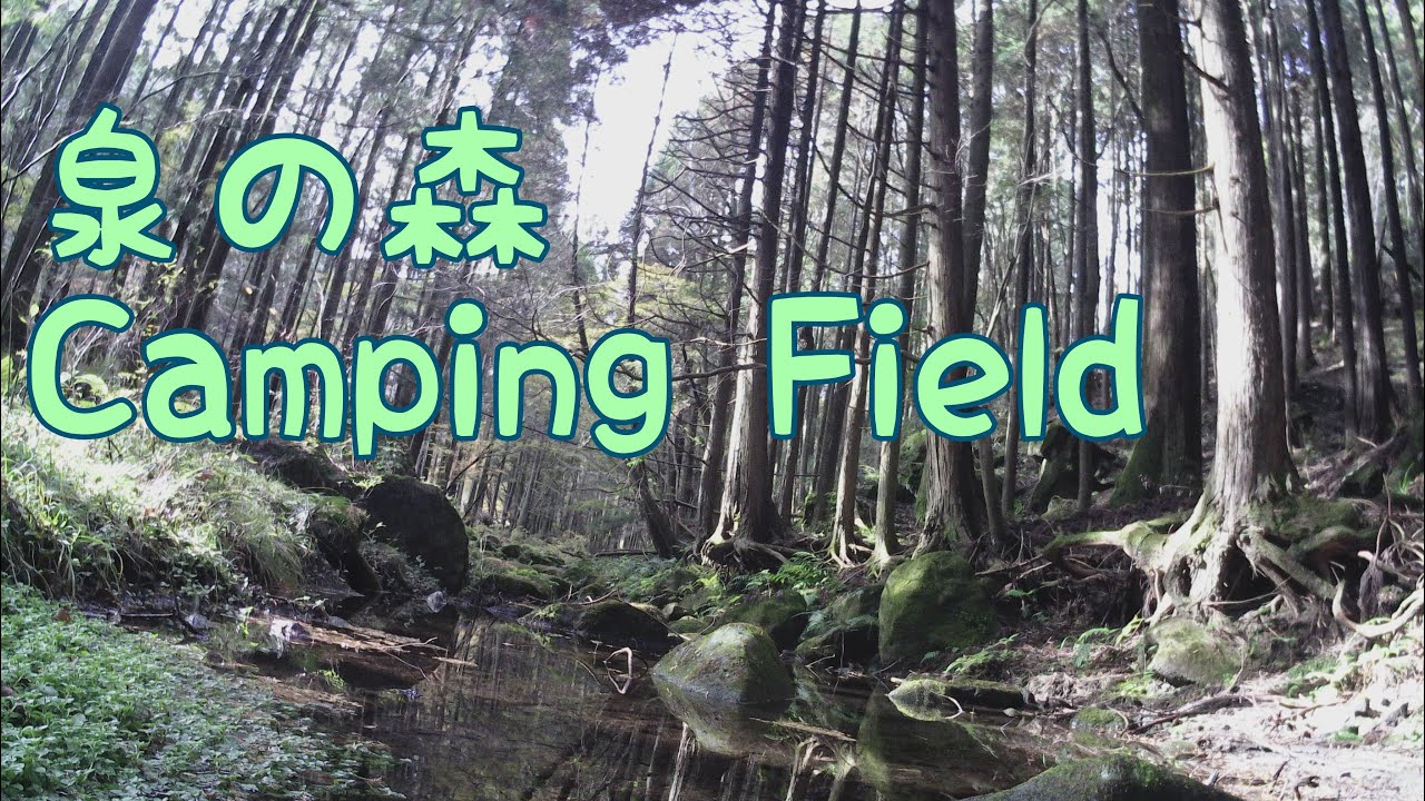 泉の森Camping Field 雨のソロキャン