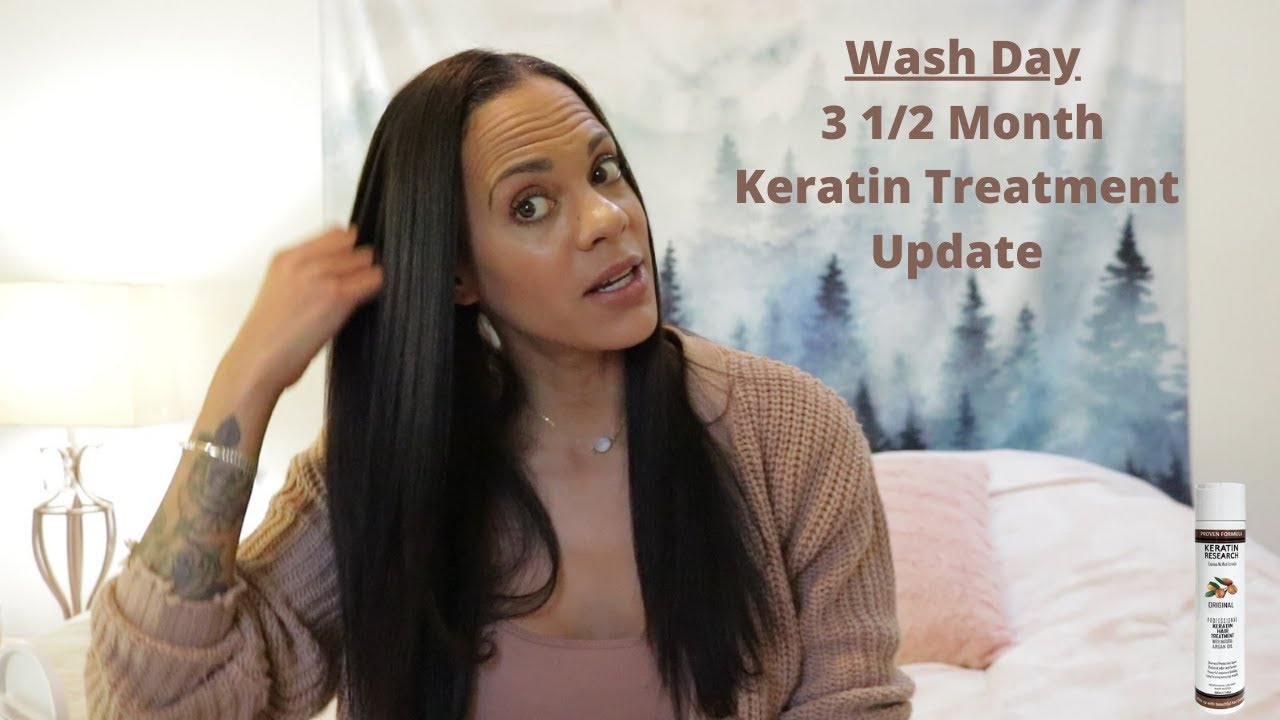 Formaldehyde Warning | Wash Day | Hair Update Post Keratin Treatment