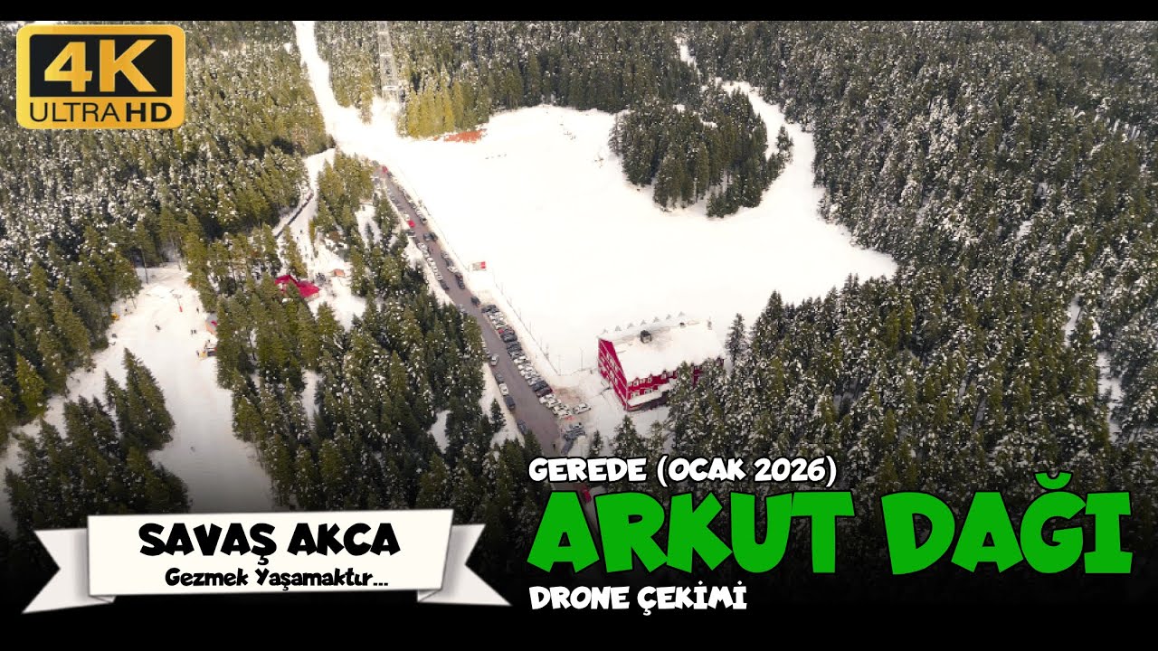 Arkut Dağı - Arkut Kayak Merkezi (Ocak 2026) - Bolu, Gerede