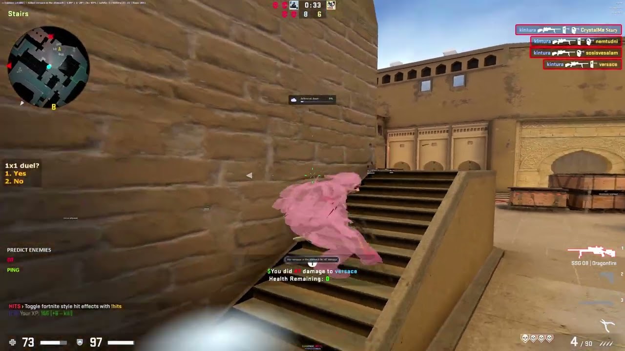 #csgo hvh highlights #1 | ft. gamesense