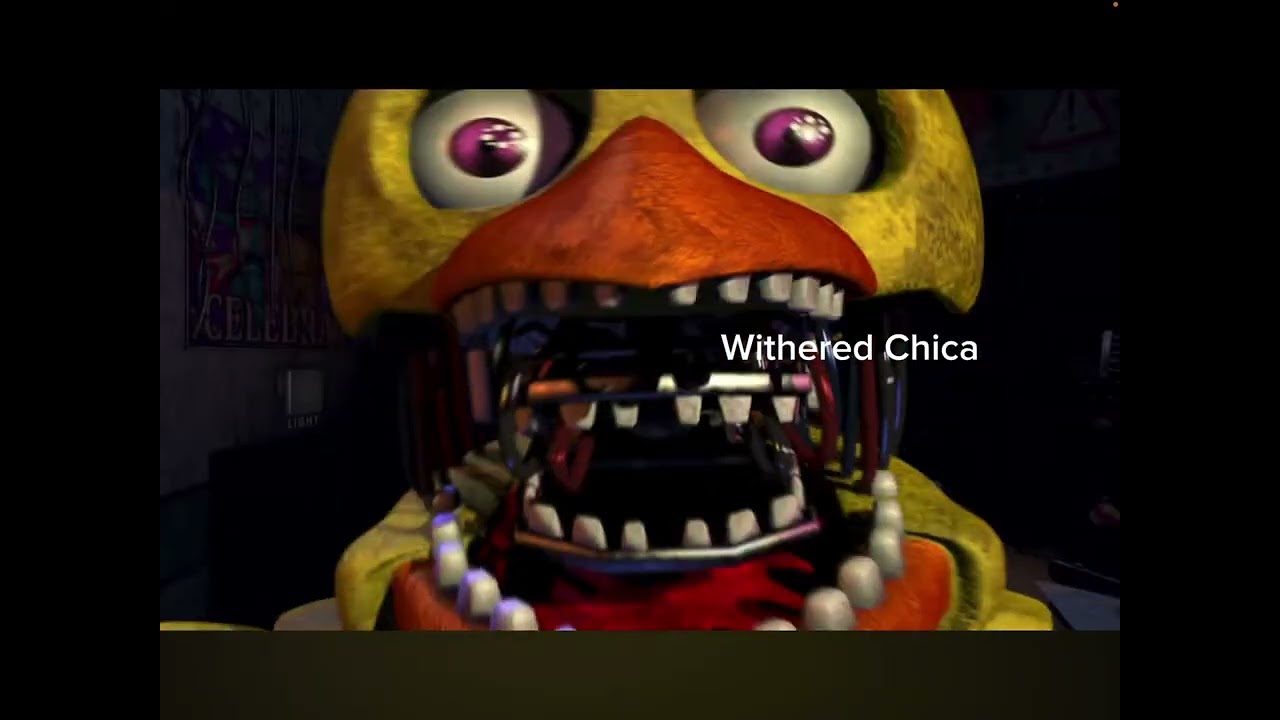 FNAF 2 ALL JUMPSCARES (All In Freddy And Withered Freddy And Purple Freddy Order)