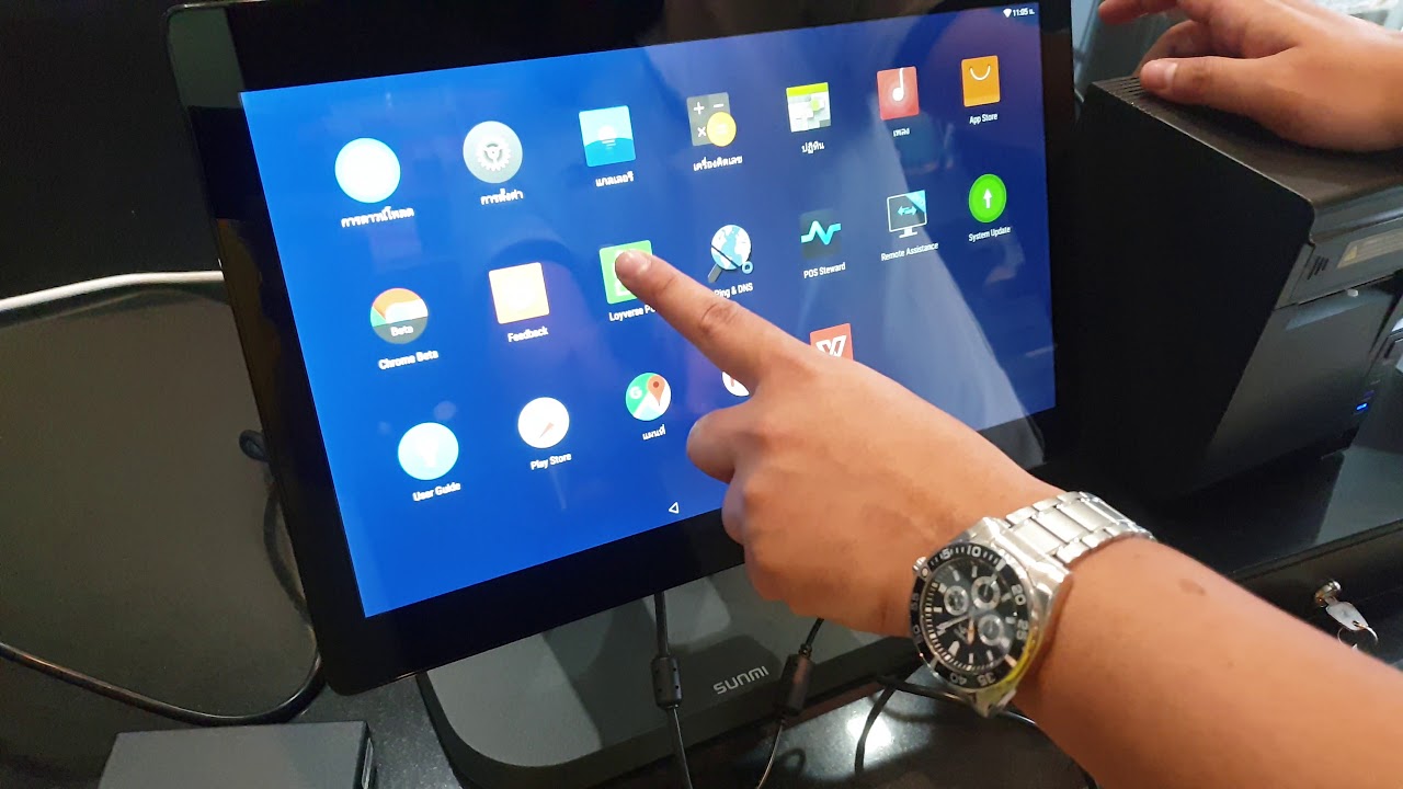 วิธีการ Set Up เครื่องขายหน้าร้าน Sunmi T2 Lite อย่างง่ายกับ Loyverse POS