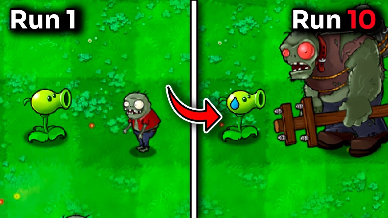 Plants Vs Zombies but It's a Roguelike