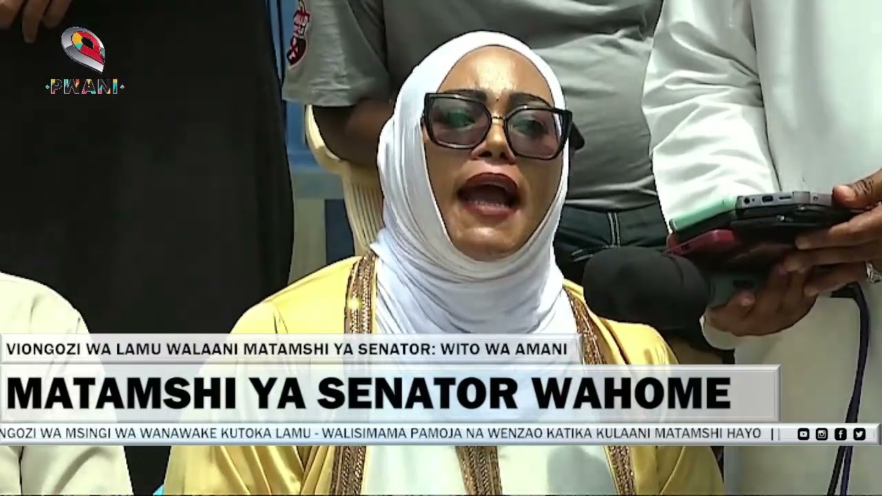 Viongozi wa Lamu Walaani Matamshi ya Senator: Wito wa Amani
