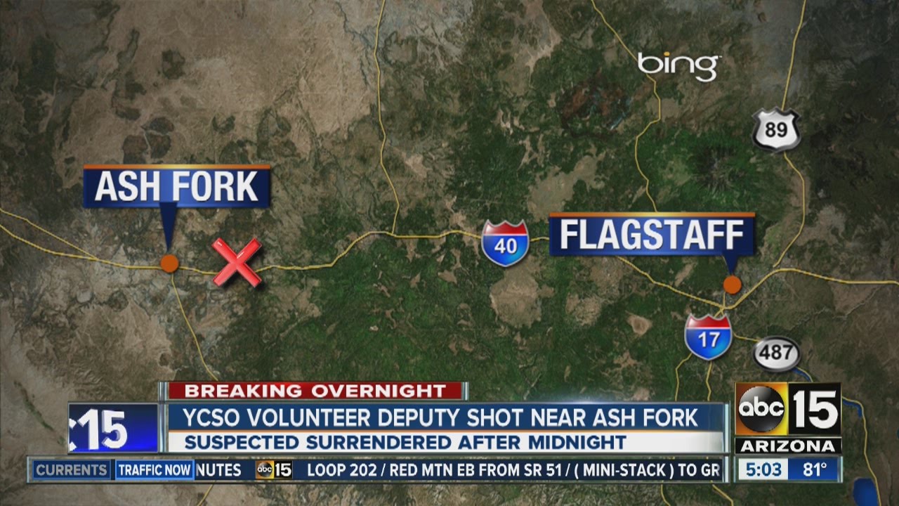 YCSO volunteer deputy shot near Ash Fork