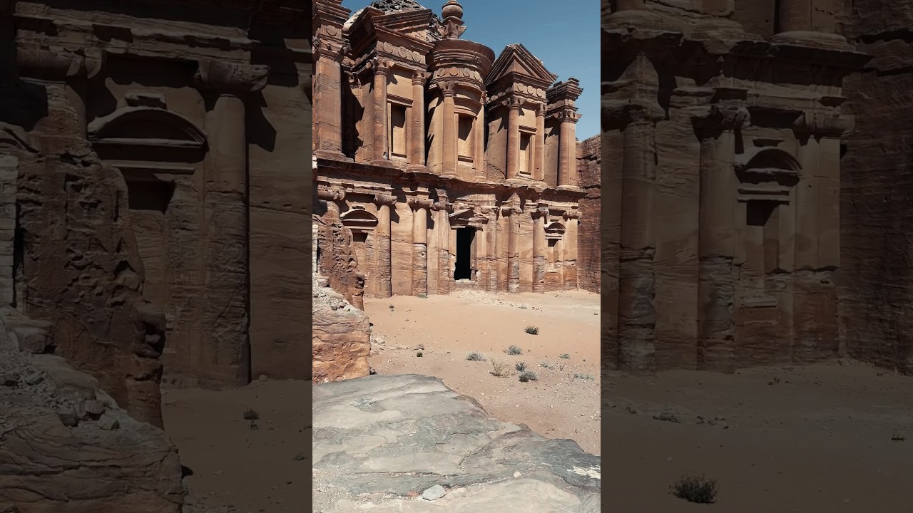Petra Jordan #travel #explore #jordan #petra #monastery #history #romans #architecture #ancient