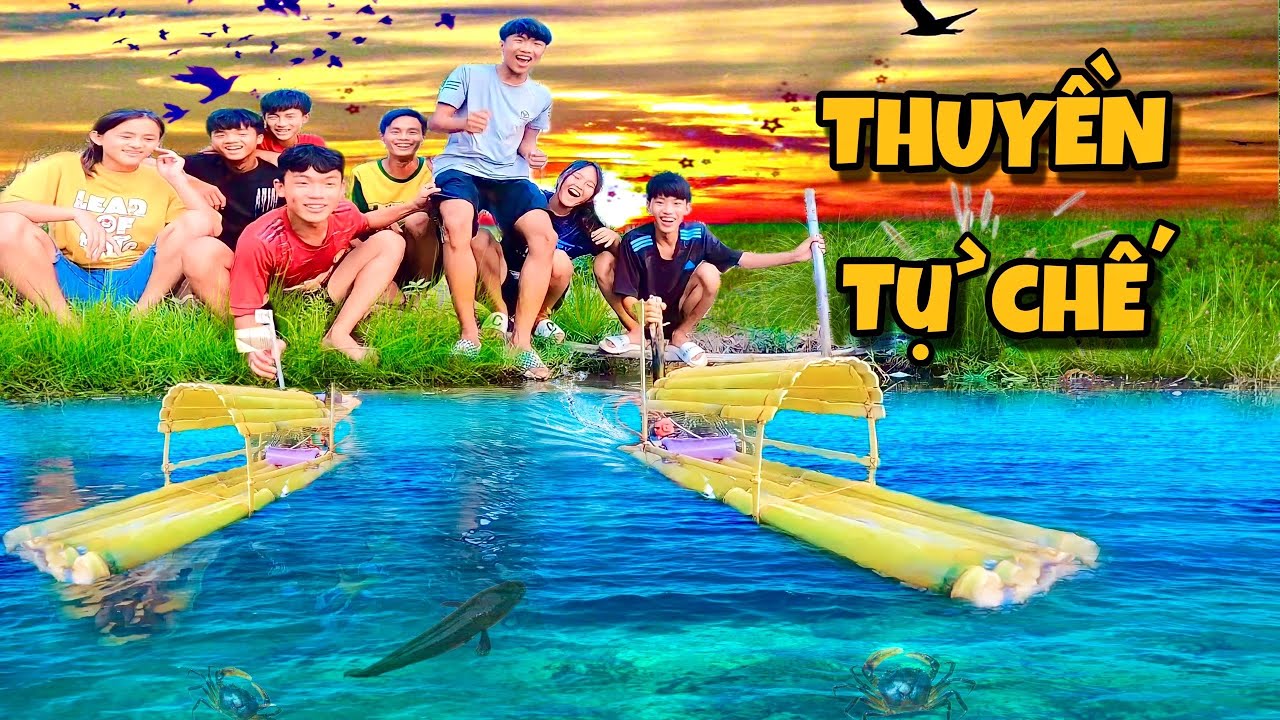 Anh Ba Phải | Cuộc Thi Chế Tạo Thuyền Đua  | Boat Building