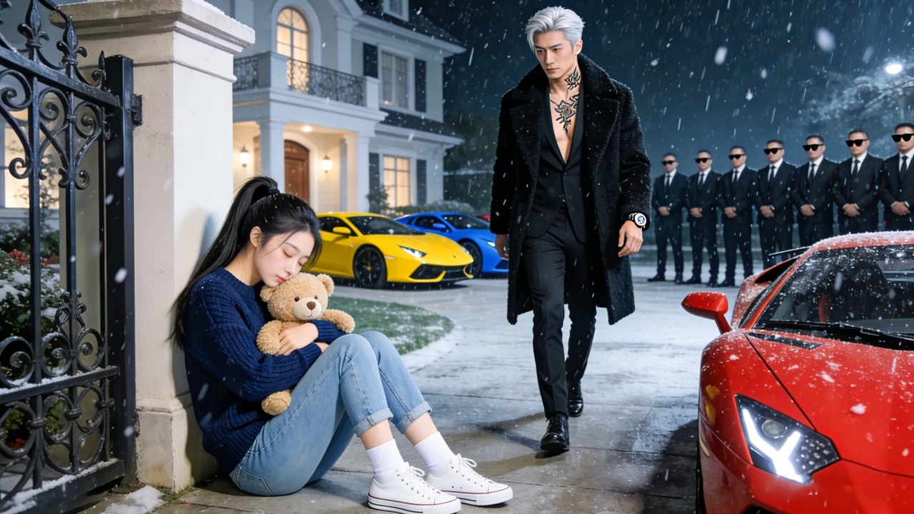 Poor girl was kicked out by her parents—CEO Brings Her Home In 100 Luxury Cars, spoils her endlessly