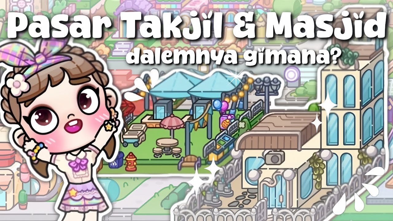 🍧🥟ADA TAKJIL APA AJA YA? 😆SIAP MENYAMBUT RAMADHAN 🕌✨ | AVATAR WORLD DRAMA ROLEPLAY | PAZU