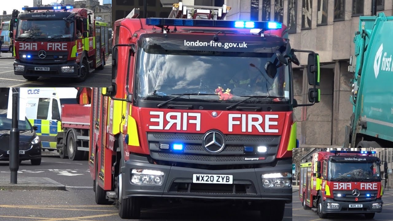 **MOBILISE**  H241, A241, A242 & A212 all responding to a High Rise AFA | London Fire Brigade
