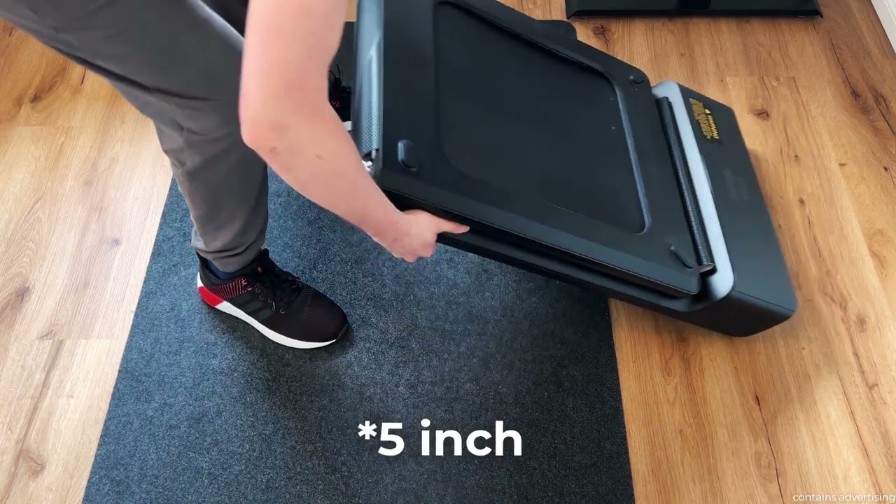 Folding and storing the WalkingPad A1 Pro