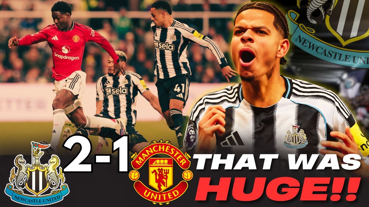 NEWCASTLE 2-1 MANCHESTER UNITED 🔥 OSULA STUNS MAN UNITED!