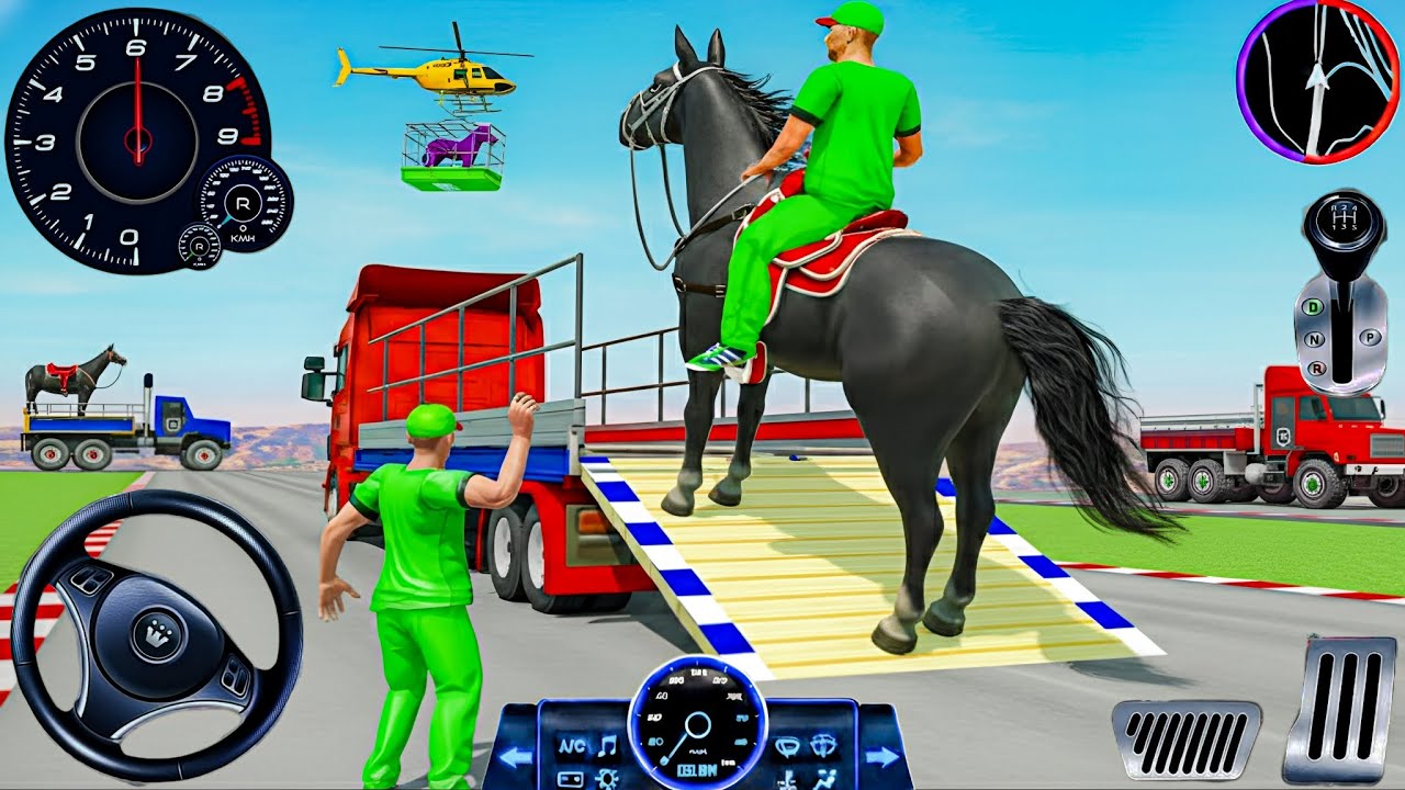 Ultimate Horse Transport Truck Simulator 2026 | Realistic Animal Cargo Gameplay 