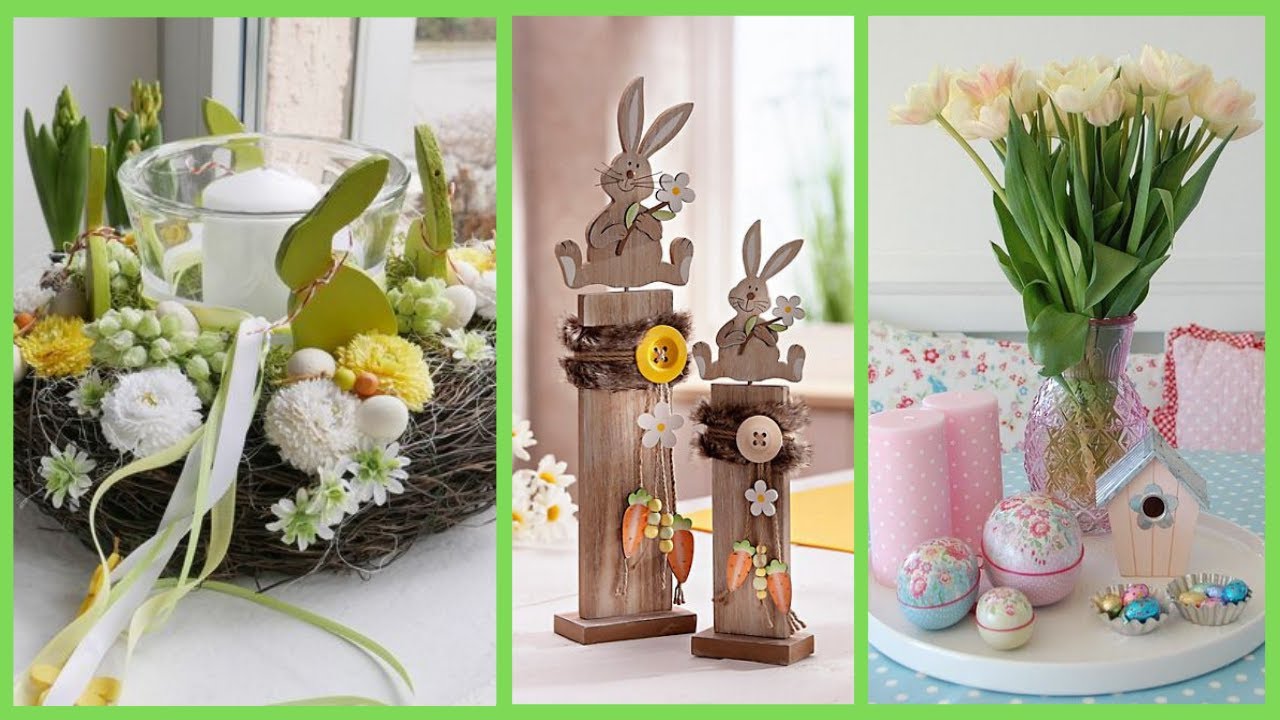 25 süße Oster Deko - Ideen für Haus & Garten von Rustikal bis Stilvoll