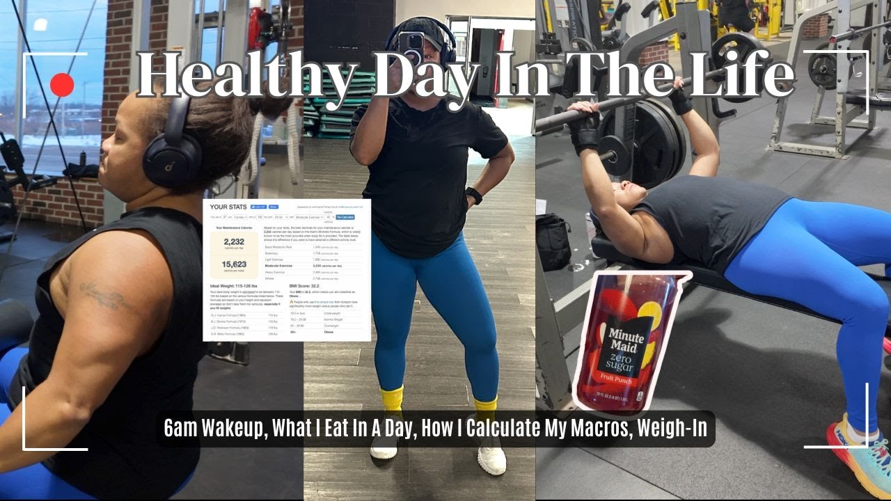 Healthy Morning in My Life | Workout With Me, What I Eat In The Morning, How To Count Macros