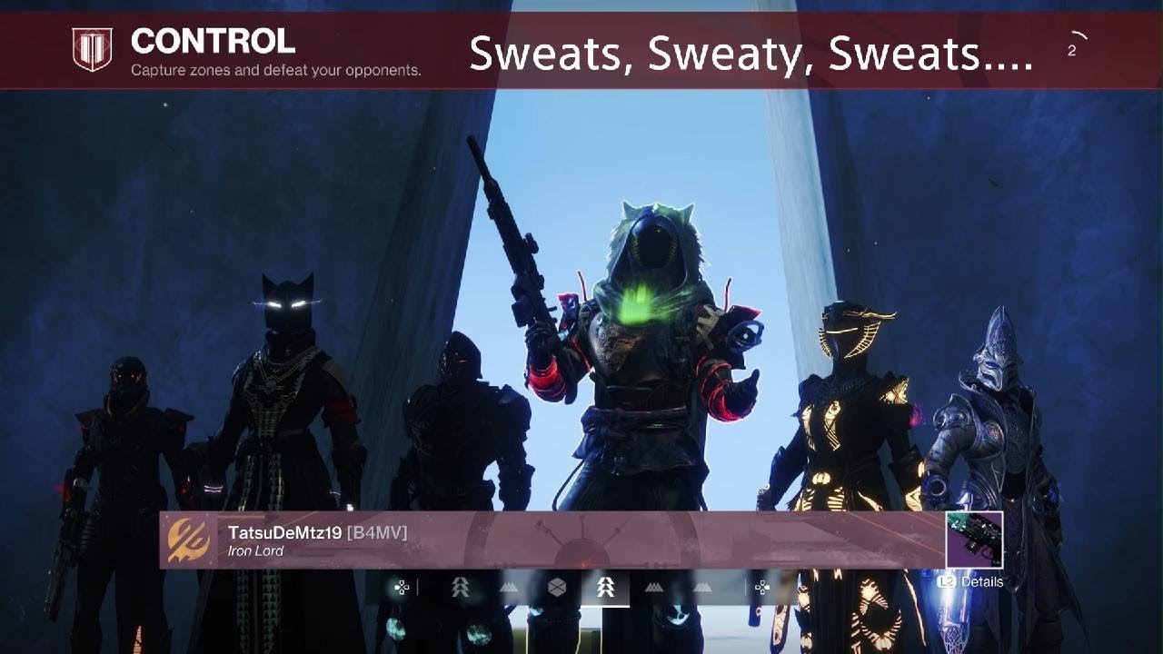 Destiny 2 Sweats, Sweaty, Sweats......