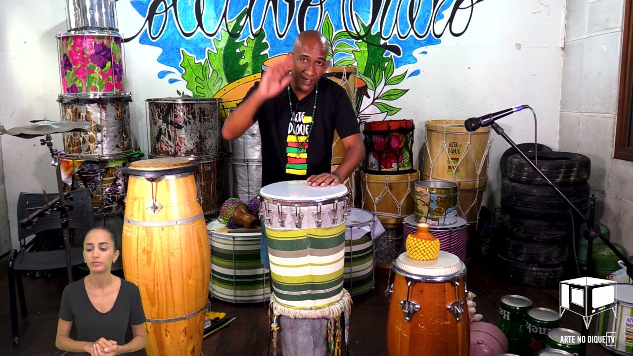Som das Palafitas Class - Aula de Percussão -  Timbal