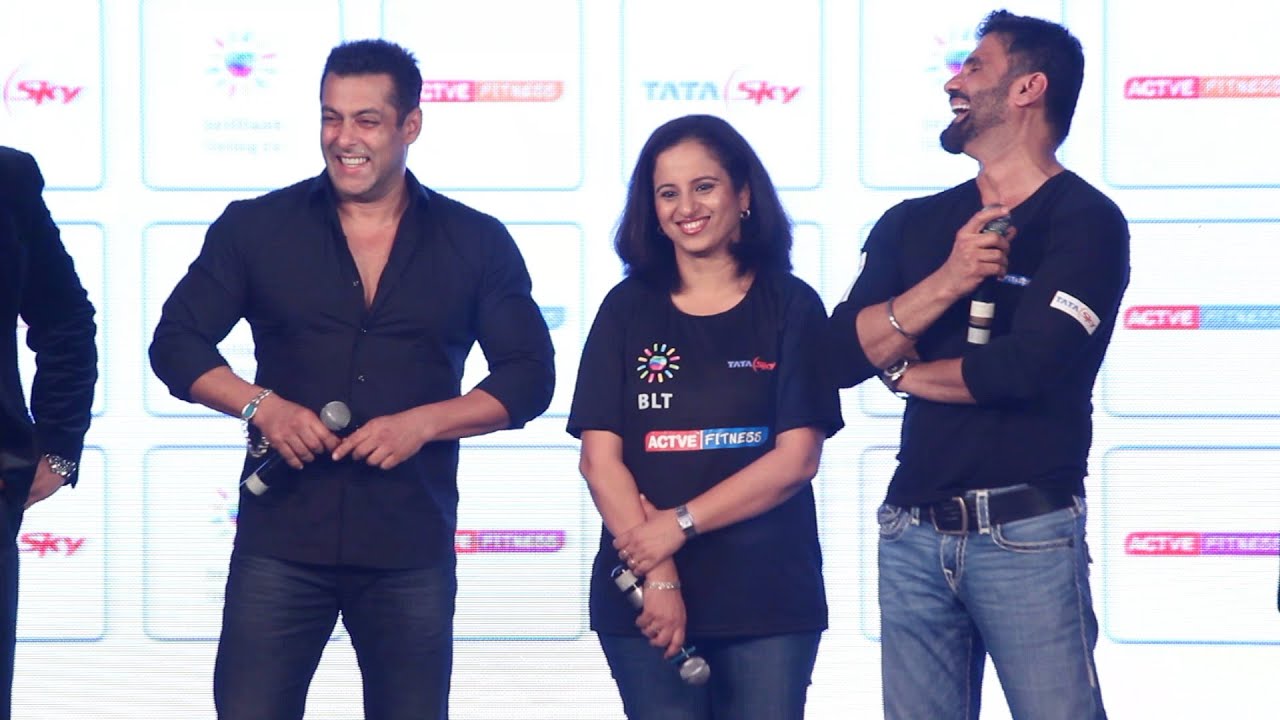 Salman Khan & Sunil Shetty Sharing their Fitness Experience