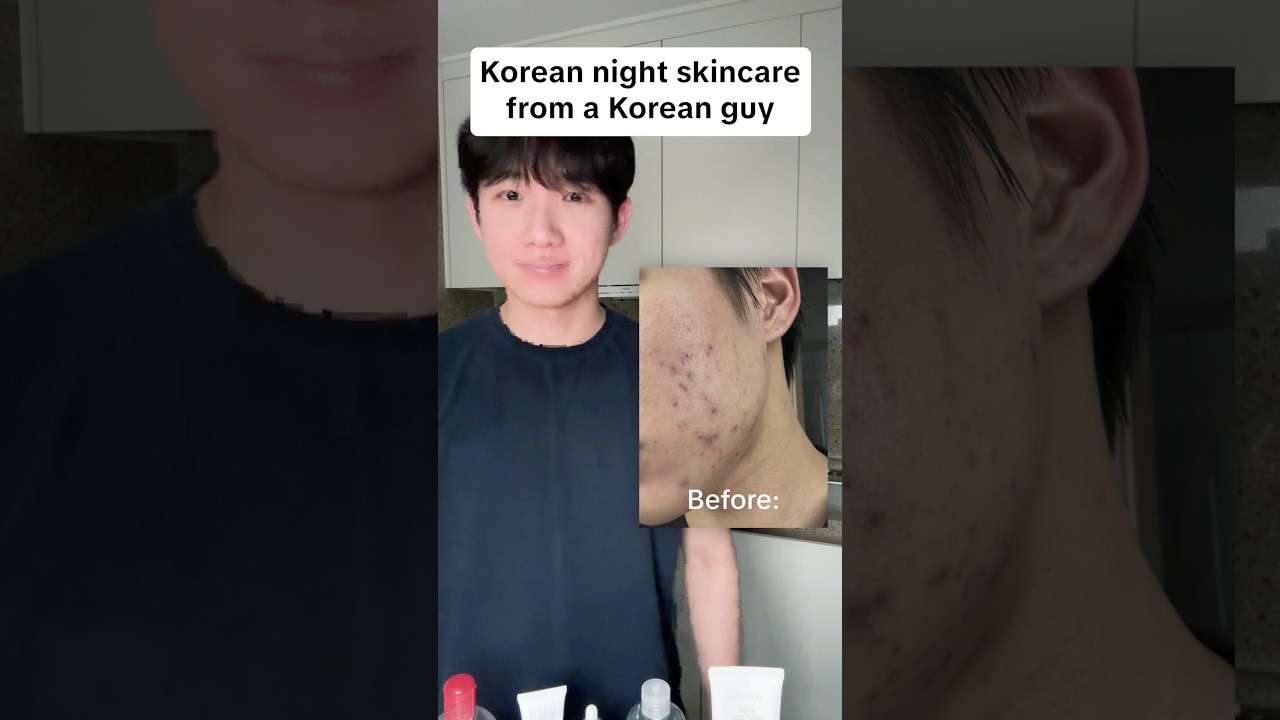 Korean Night Skincare Routine 