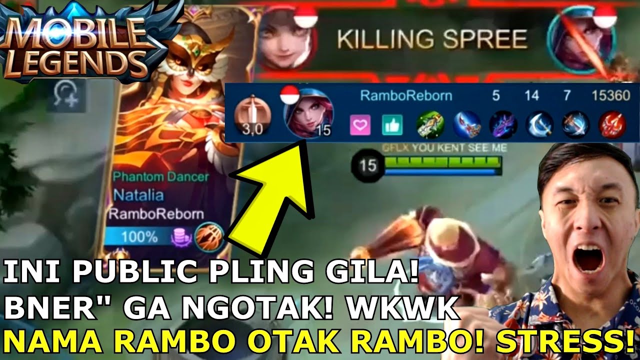 LO SEMUA PASTI BISA GILA KETEMU NI PUBLIC! RAMBOOOOOOOOOOOO!