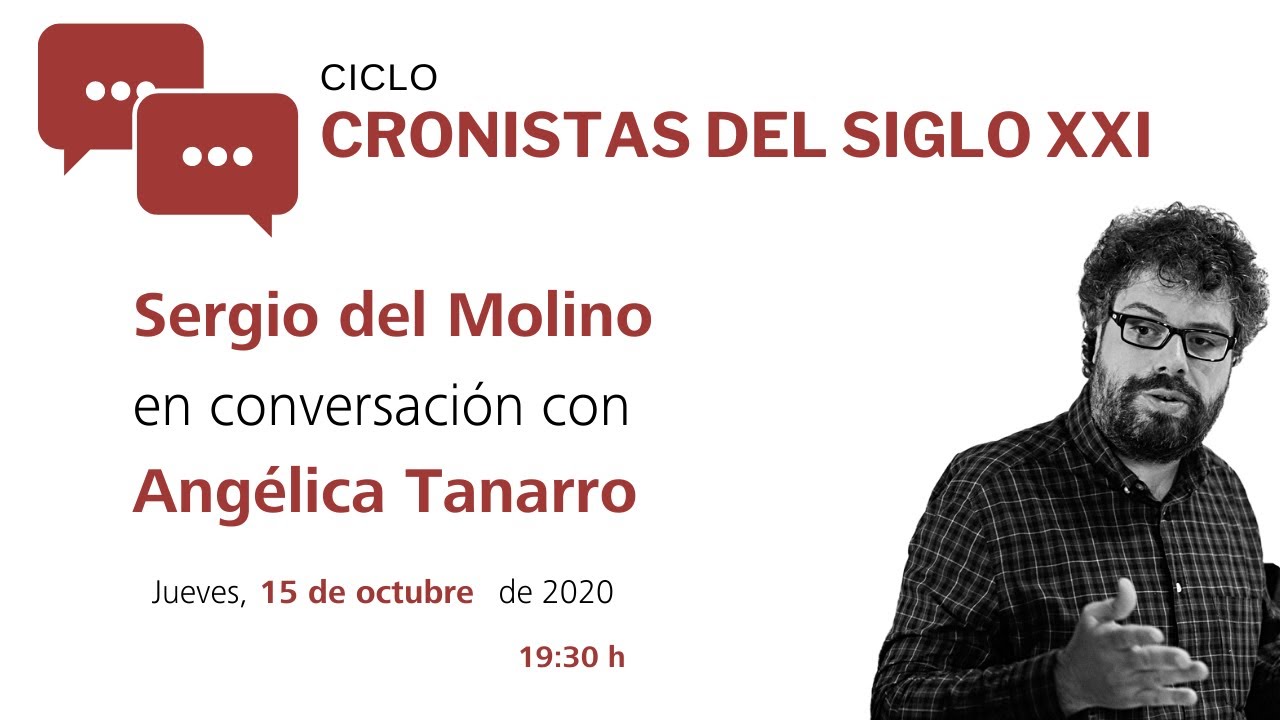 Sergio del Molino protagoniza la 19ª edición de “Cronistas del Siglo XXI”