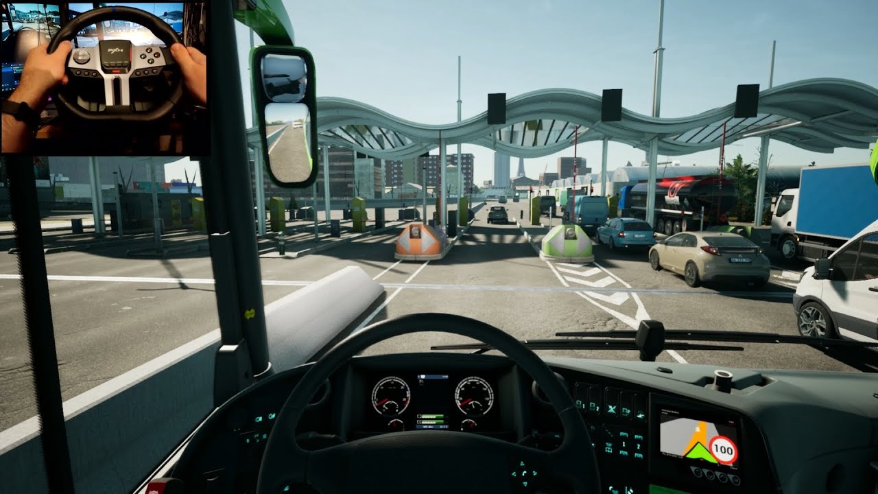 Fernbus Simulator | Lille - Paris | PXN V9 Gen 2