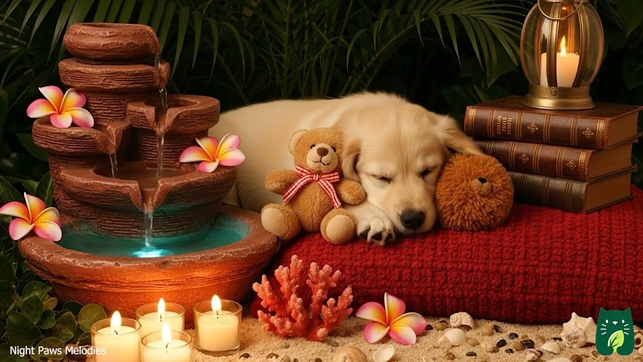 Overnight Dog Relaxation - Anxiety Relief Mix💖No Ads | Soft Audio Therapy for Excited Puppies