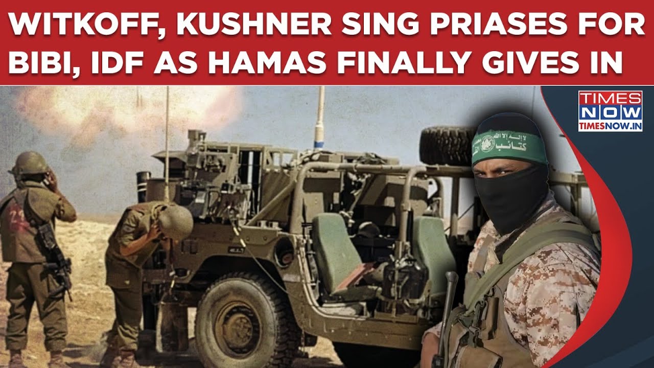 Witkoff, Kushner Sing Praises For IDF & Netanyahu As Hamas Finally Gives In| Gaza Plan Phase 1