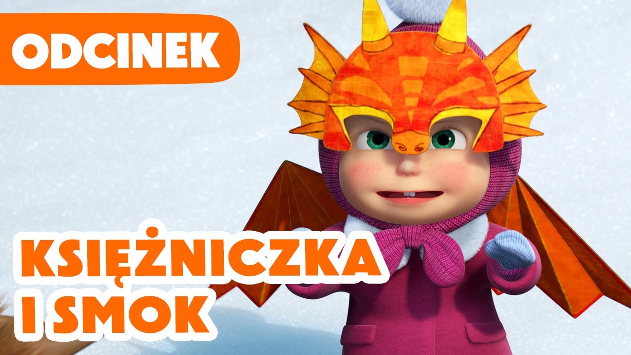 💥 Nowy odcinek 2025 💥 Masza i Niedźwiedź ❄️ Księżniczka i smok 🐉🔥 (Odcinek 100)