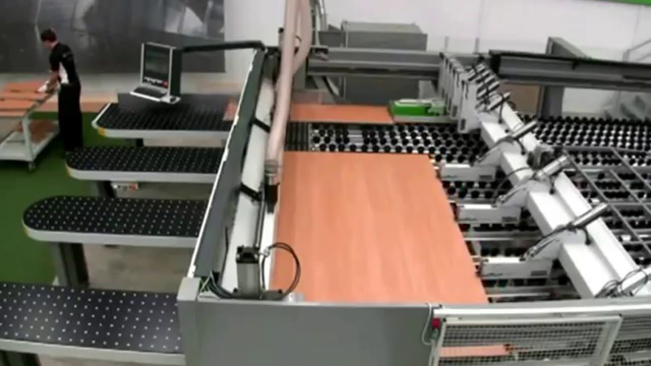 Opdeelzaagmachine: Twin Pusher