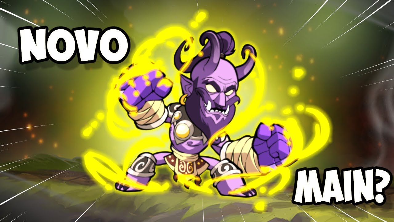 Joguei Rank De Wu Shang E Acho Que VOU VIRAR MAIN! - BRAWLHALLA RANK