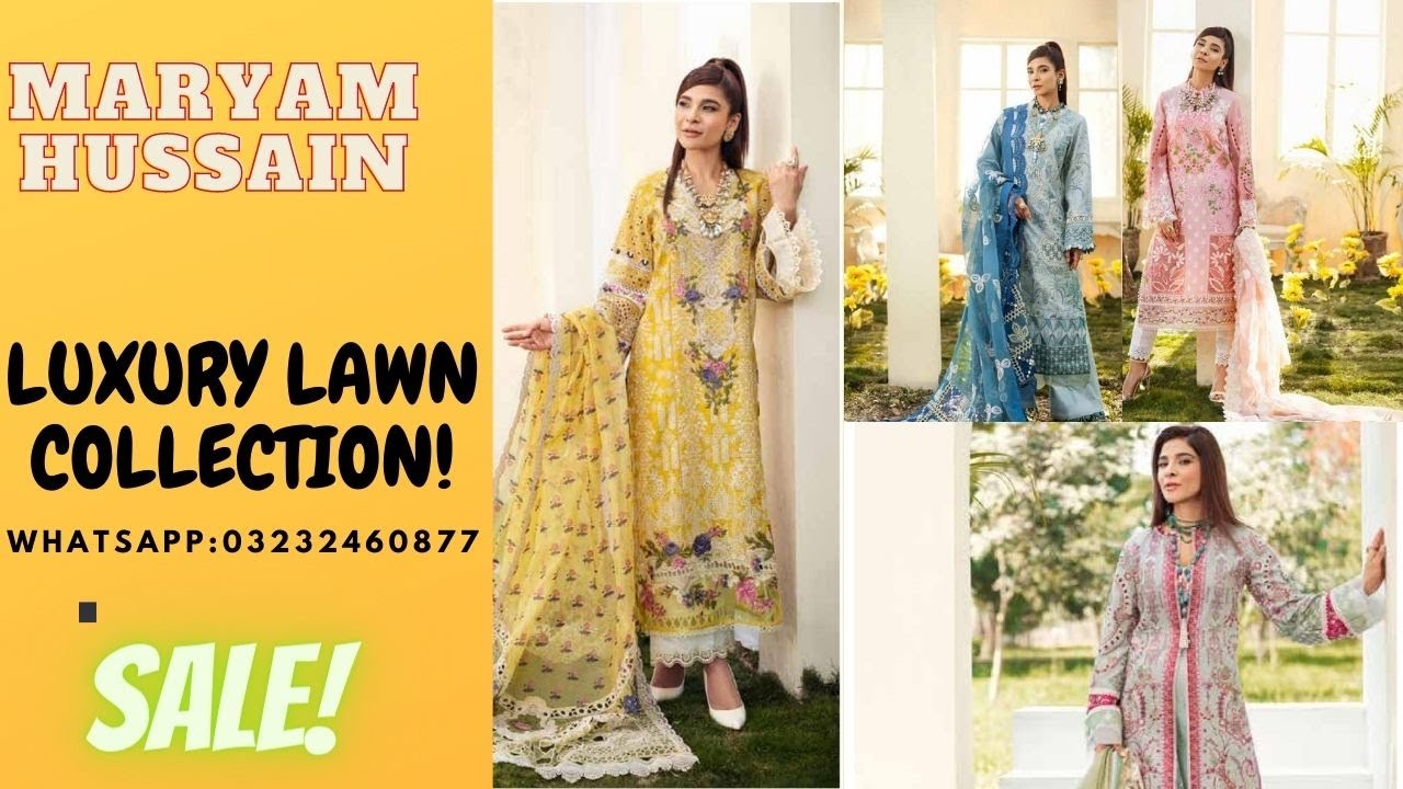 MARYAM HUSSAIN LUXURY LAWN 22