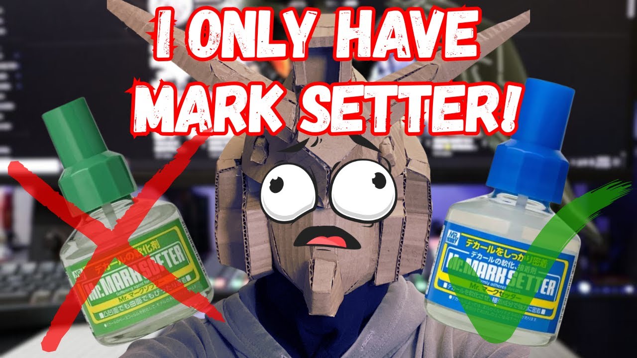 I ONLY HAVE MARK SETTER! Decals on the Kshatryia build