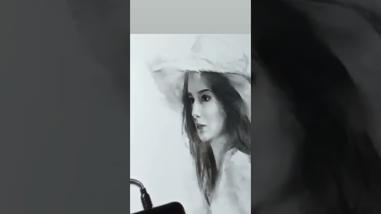 charcoal on paper