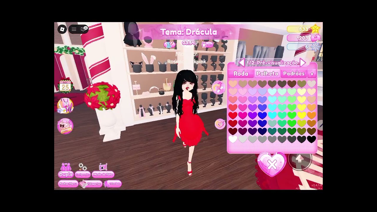 Jogando vestir para impressionar com a minha irmã 