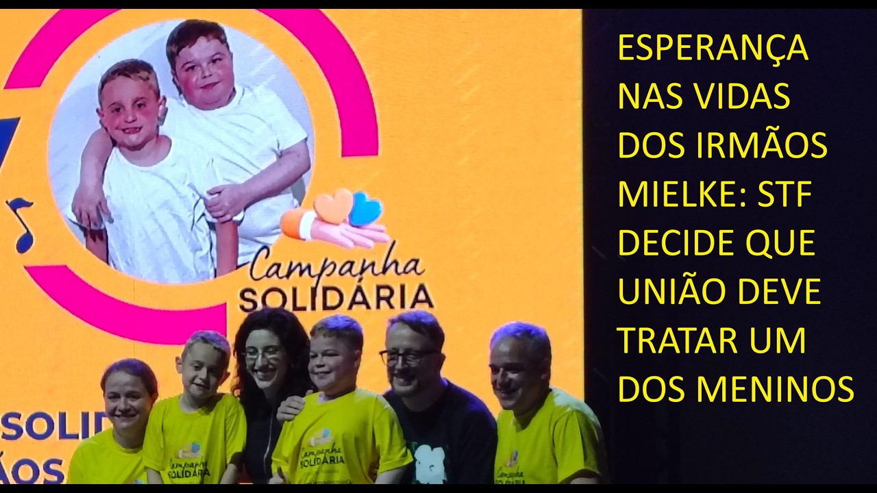 Luta da família Mielke vence uma batalha: STF garante remédio de R$ 14 milhões para um dos irmãos
