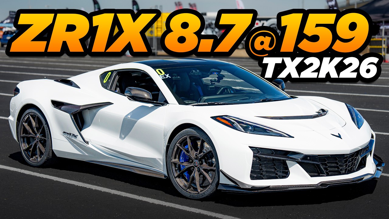 1250HP ZR1X Ridealong, FIRST EVER Sequential GT500, 2480HP Street Supra (TX2K26 Day 1)