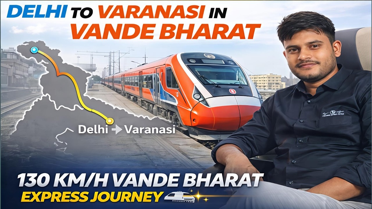 22416 Vande Bharat Express Executive Class Review | Food, Speed & Comfort #travel #indianrailways