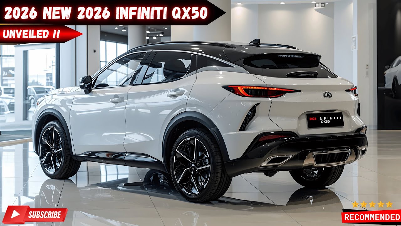STOP SCROLLING! New 2026 Infiniti QX50 Unveiled &ndash; Powerful Design, Smart Tech, Bigger Power Numbers