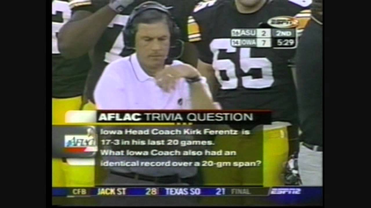 2003 #16 Arizona State at #14 Iowa Highlights