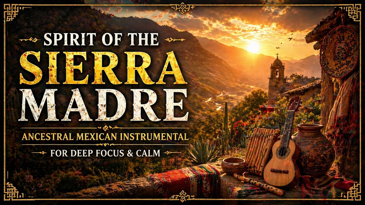 Spirit of the Sierra Madre – Ancestral Mexican Instrumental for Deep Focus & Calm